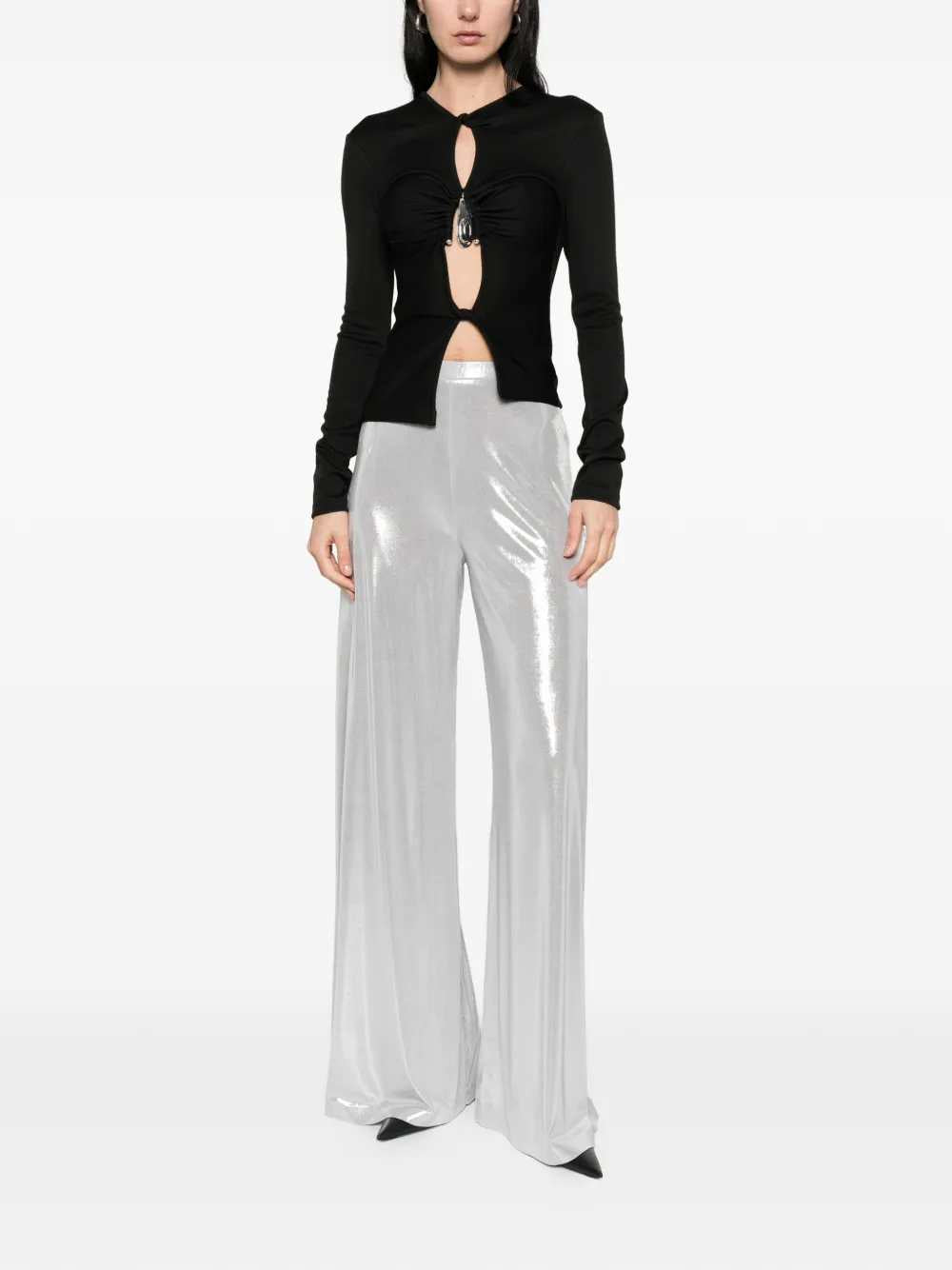 Norma Kamali PANTS - Metallic | 3af27b3205ff14aca3961c3b6a446cd9cef60fa6