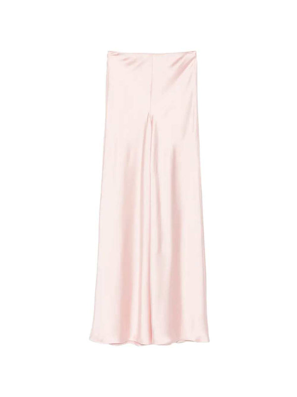 Wide-Leg Trousers With A Satin Finish