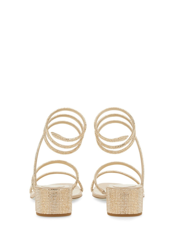 Rene Caovilla Sandals - Beige | f6241bdef48f655e506d17d7540a20c914d5c02b