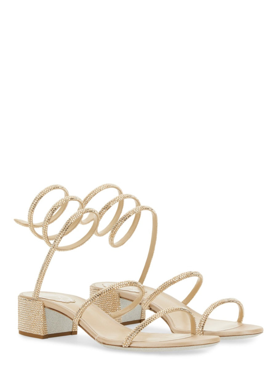 Rene Caovilla Sandals - Beige | d47f096ea57ed6cfef718955507d71a2d4f5e32b