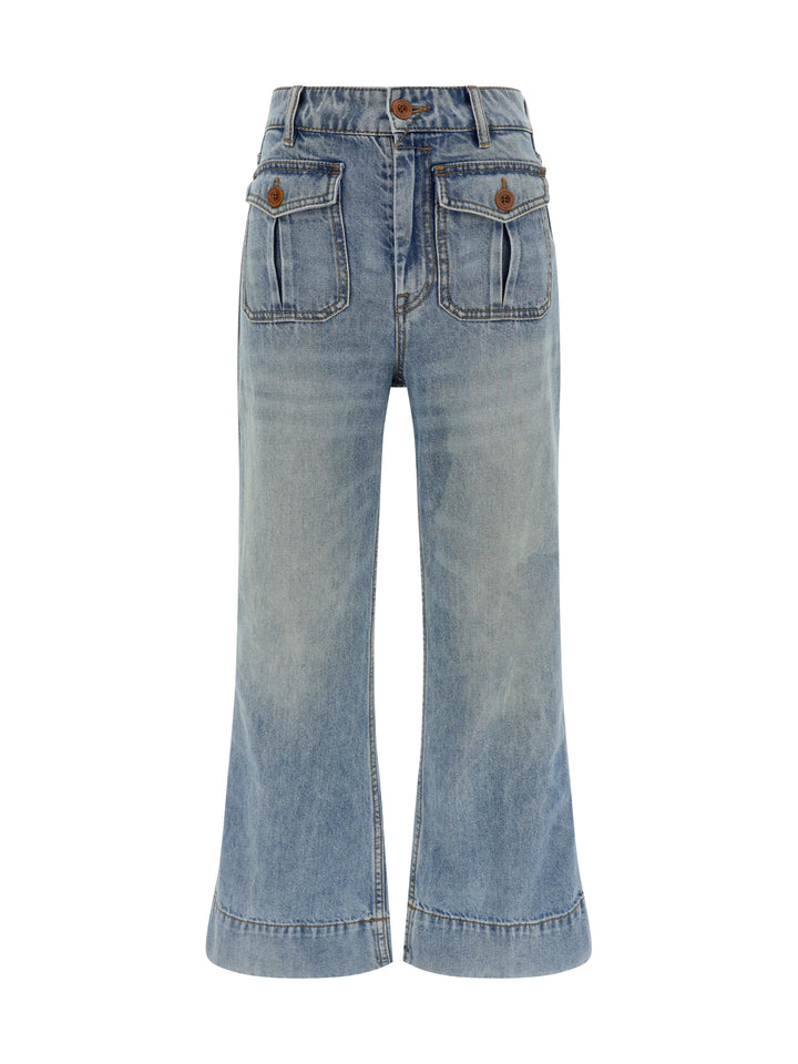 CROPPED FLARE JEAN