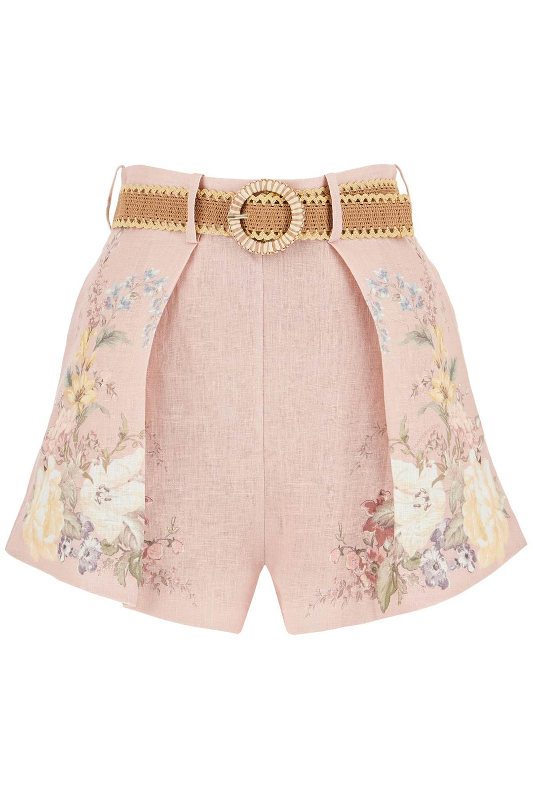 Shorts Waverly In Lino Floreale