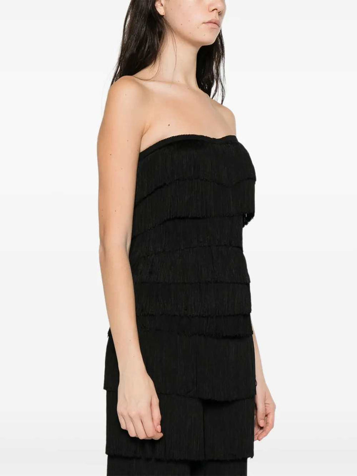 Norma Kamali TOP - Black | 1472e2f1f0cd33a1660e4536436adad88d333a23