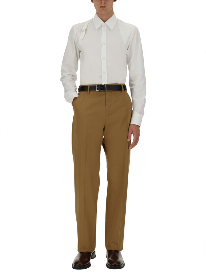 Alexander McQueen Pants - Beige | Wanan Luxury