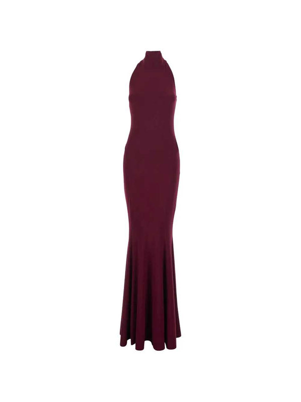 Halterneck Evening Dress