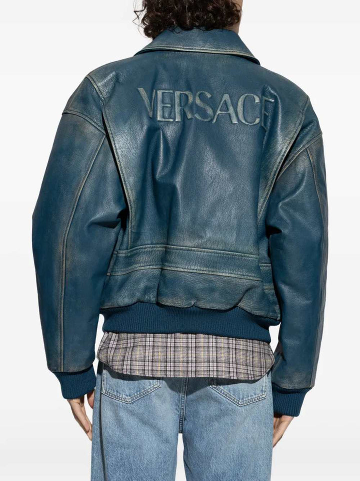 Versace JACKET - Blue | f2e3c4c87624c7e35bdf3aef5f674e46a307fa05