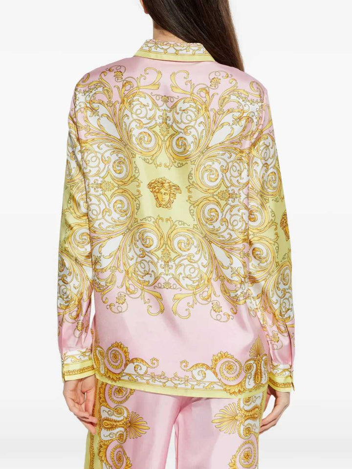 Versace SHIRT - Yellow & Orange | ea85a360421bf0472e6ace18443052006842e60f