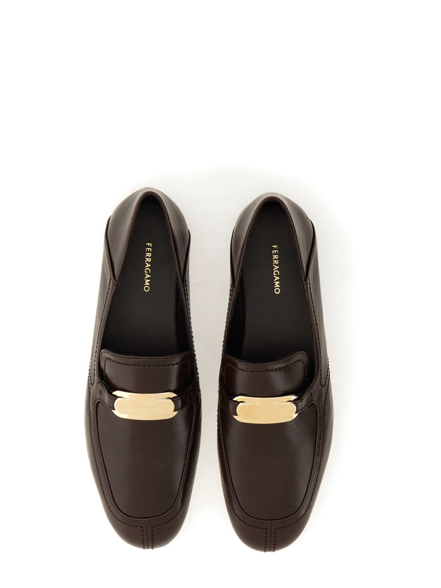 Ferragamo Loafers - Brown | Wanan Luxury