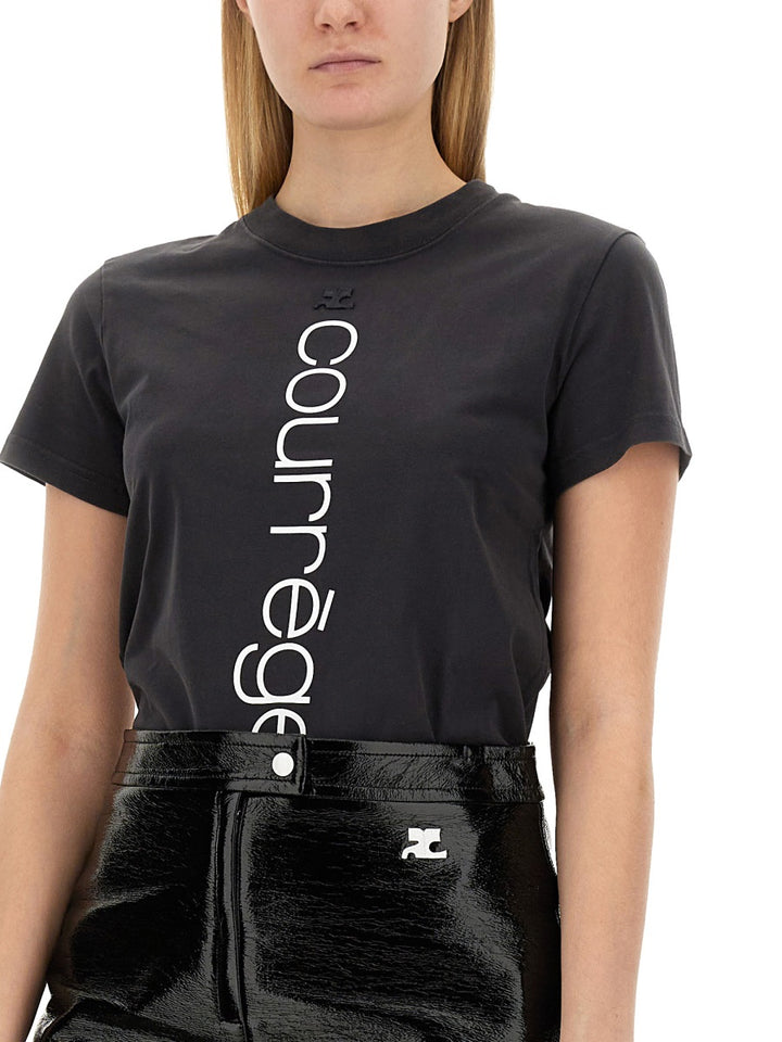 Courrèges T shirts - Black | Wanan Luxury