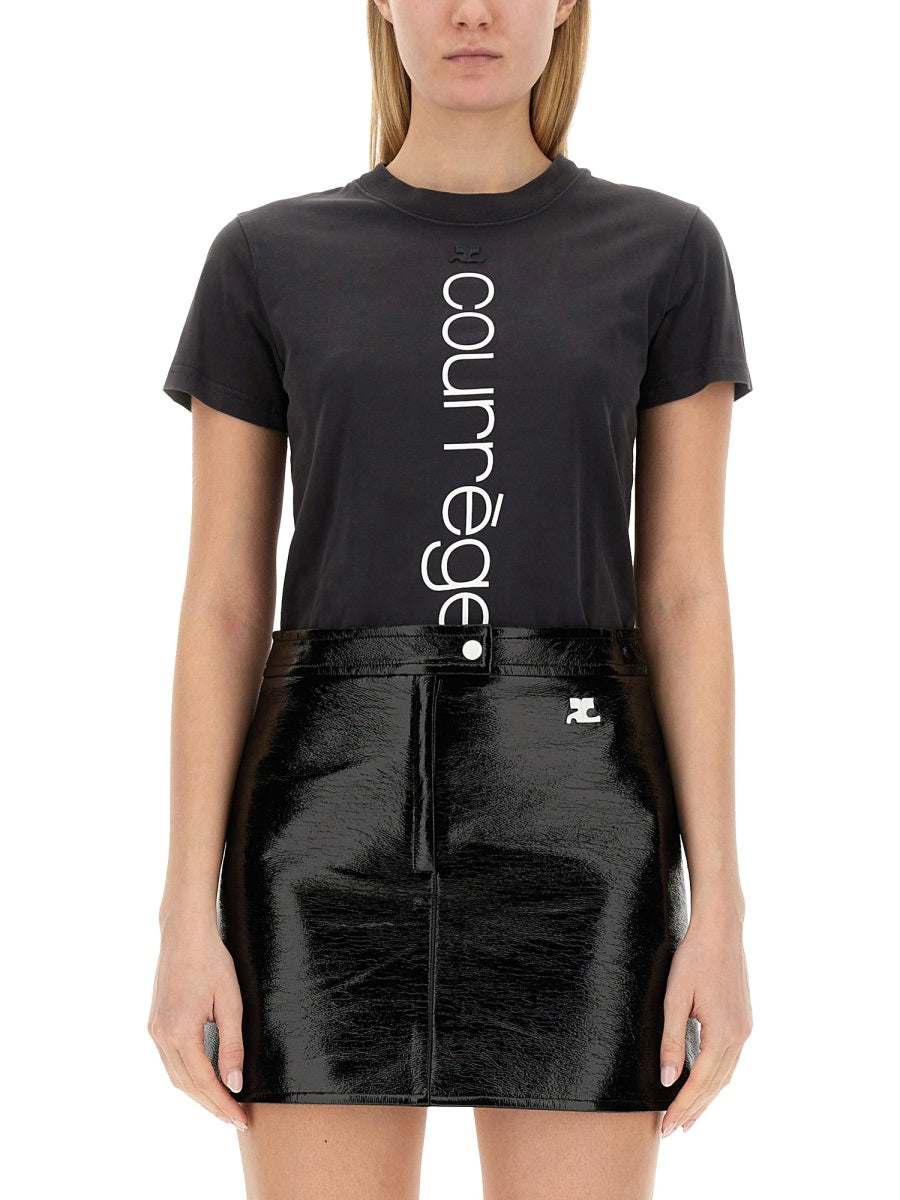 Courrèges T shirts - Black | Wanan Luxury