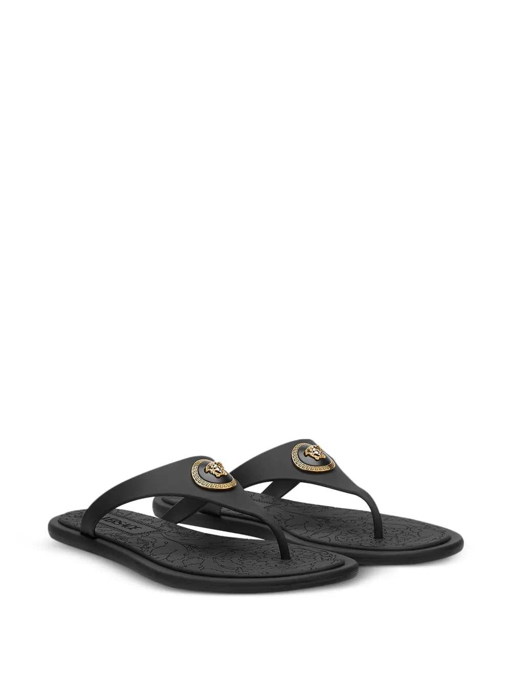 Versace Sandals - Black | 42a5a47815a40463d44bb2cede4ae61f2f75c898