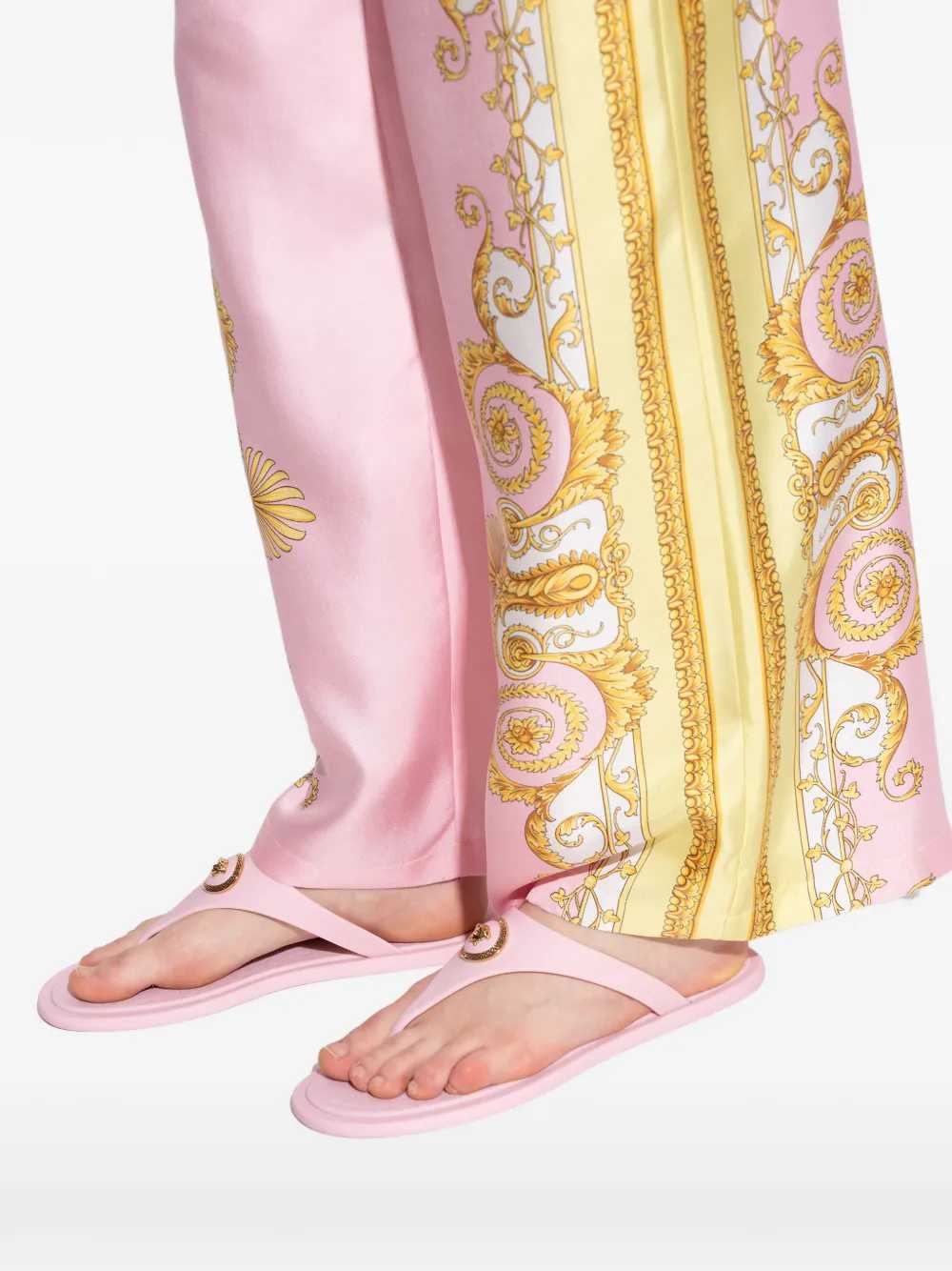 Versace Sandals - Pink & Purple | f0f796bbfef4726b5fdcfa19cbc0350dd2210236