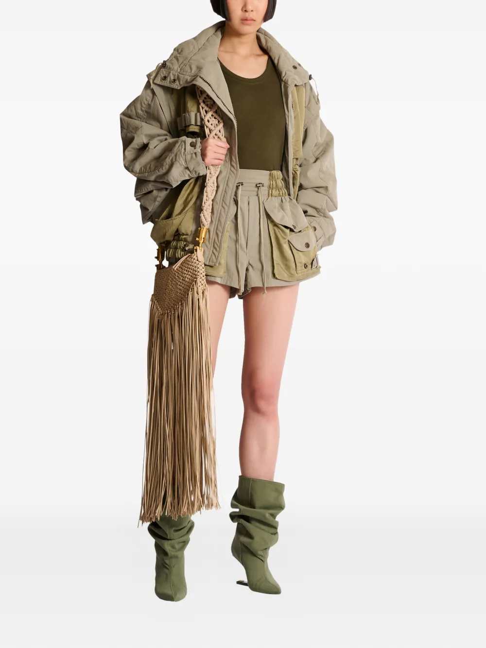 Balmain SHORTS - Green | 9b1366710aa59775af5359cba5294b48c3064a01