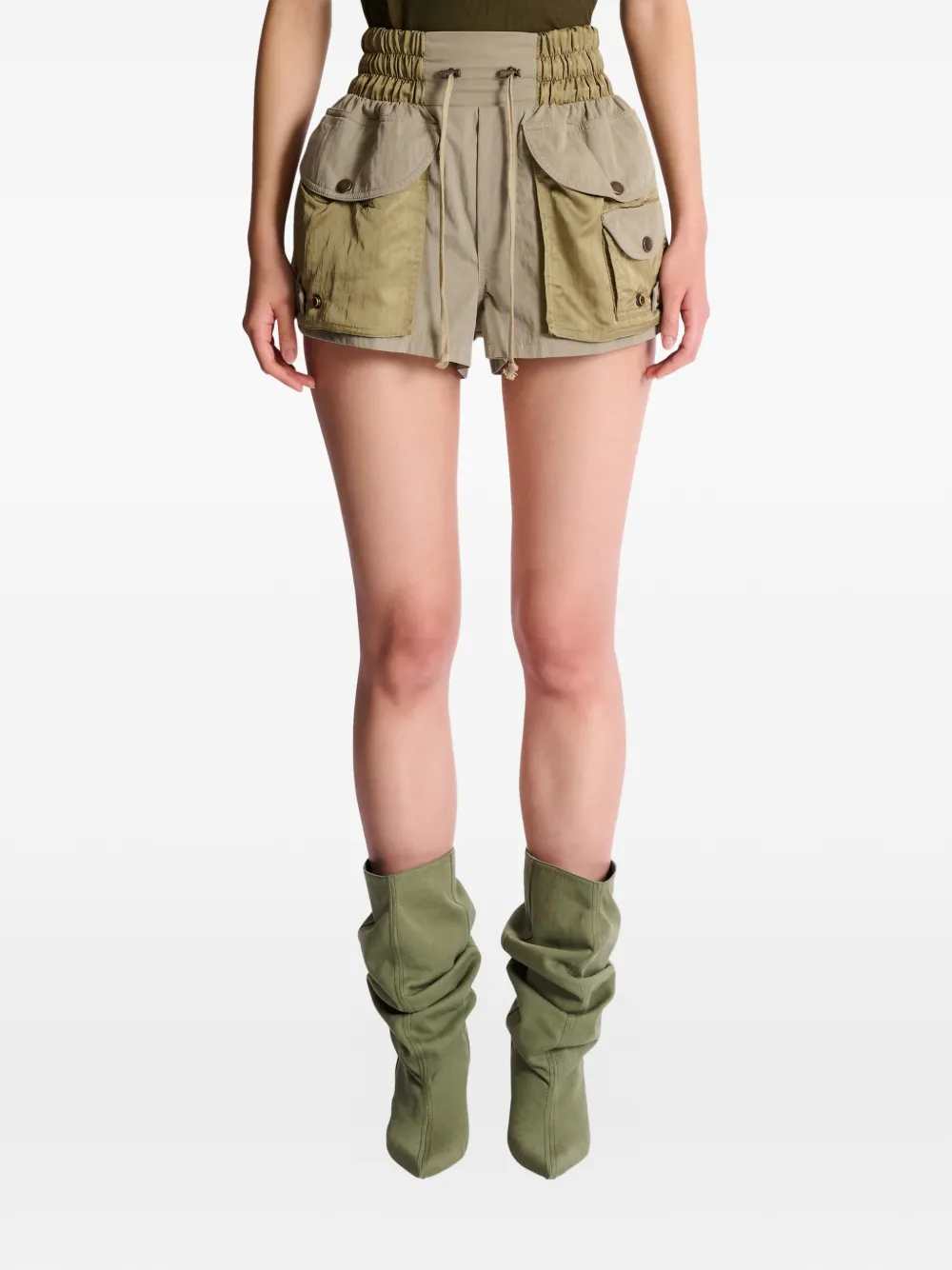 Balmain SHORTS - Green | f55763bdaac25508491af96573e0fed06cd69f62