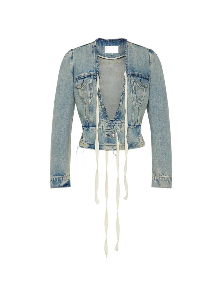 Maison Margiela JACKET - Blue | ad88a2295c03df3f7ec9e75757d366e452af9d4e