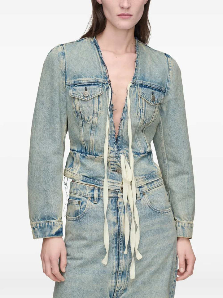 Maison Margiela JACKET - Blue | 7176b4e6292b3f2b7342850961e84eedcff16aaf