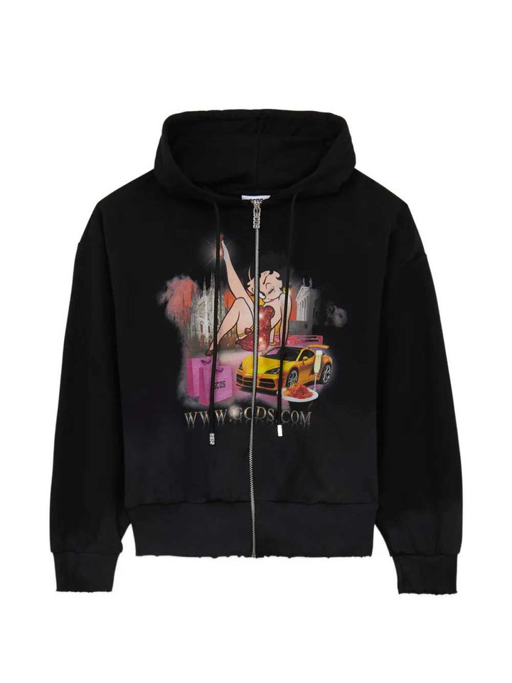 Gcds SWEATSHIRT - Black | 74d46136f38dd5872239755a7b0eb50693c45ded