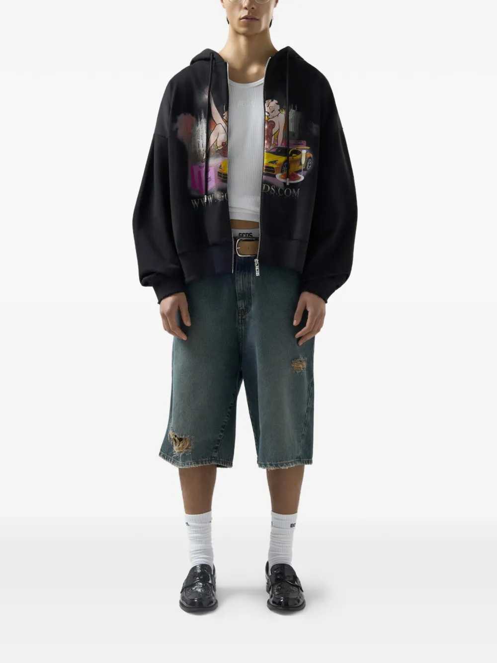 Gcds SWEATSHIRT - Black | bde880eae7e4f3826fe4cb0192f7f686c1289b8e