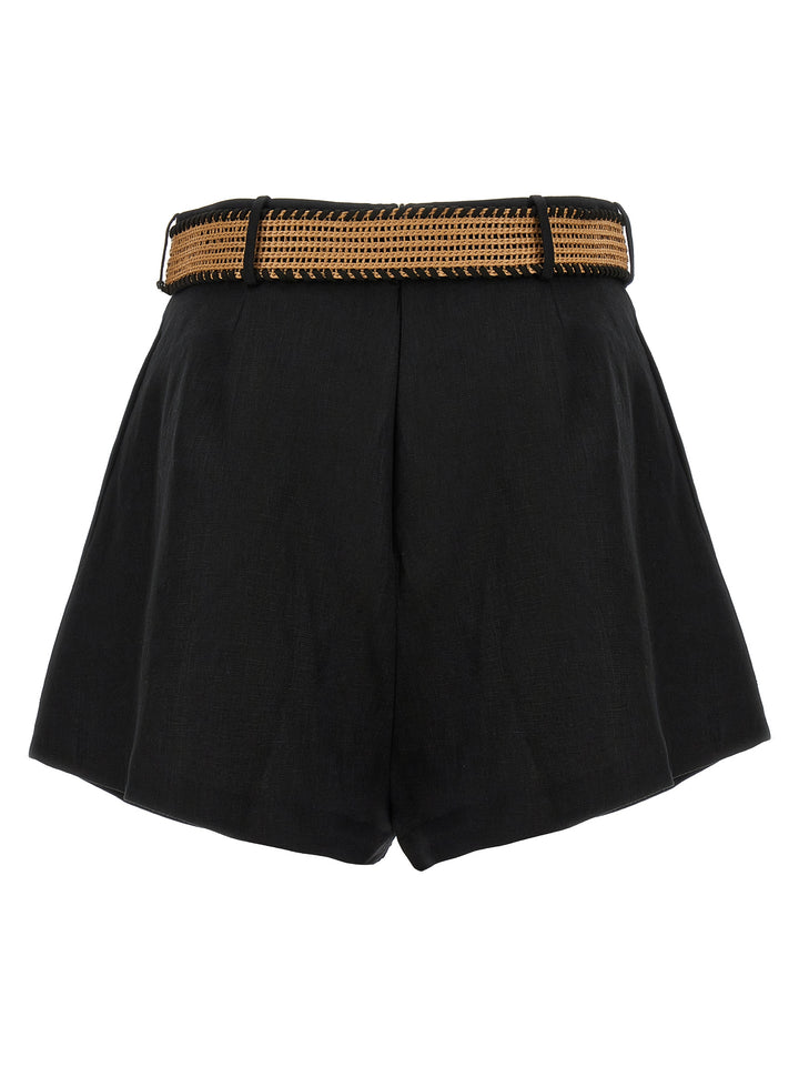 Halliday Tuck Bermuda, Short Black