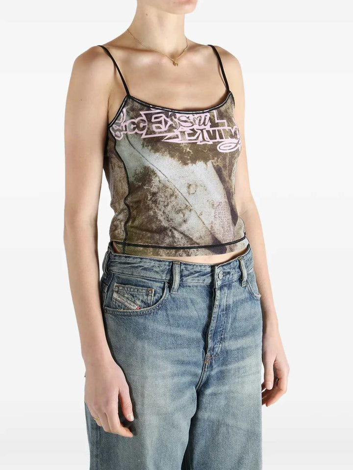 Diesel TOP - Brown | fc0fbf584d911fab237bf3b55580adcc3fc808b9