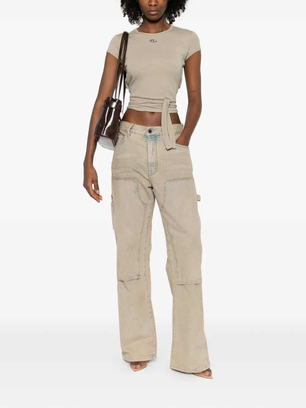 Diesel TOP - Nude & Neutrals | d298d7ead411e885a90b8cd6afabb9546d88d03a
