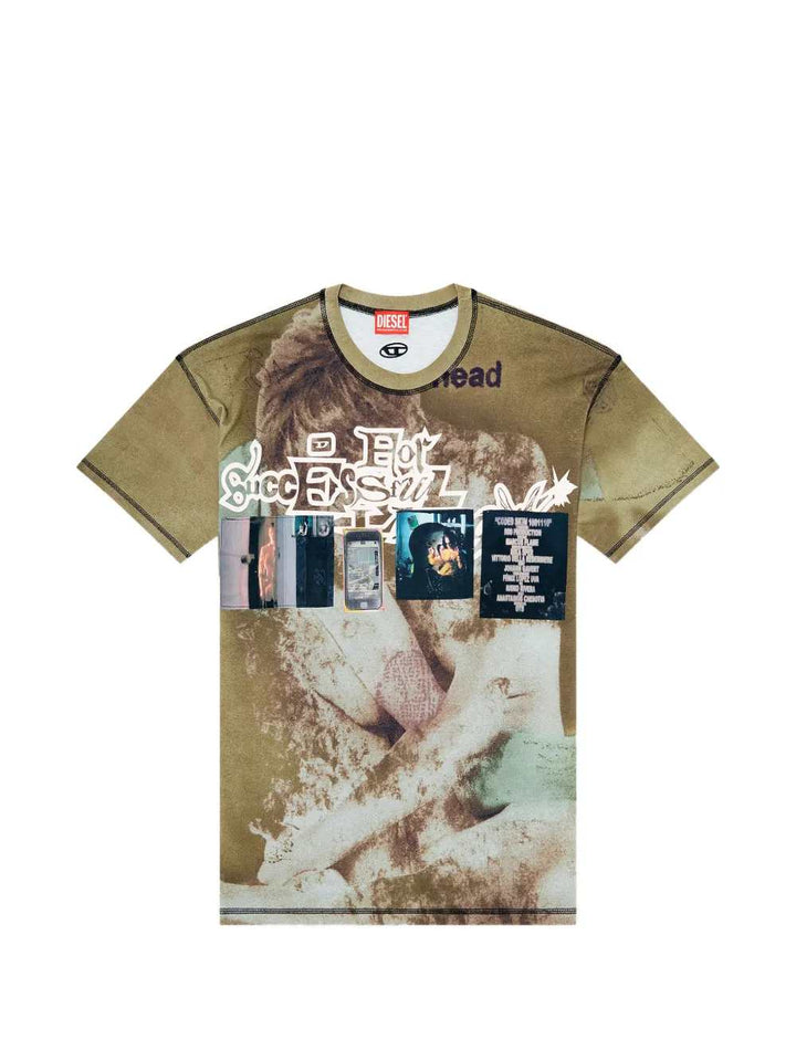 Diesel TSHIRT - Green | c6c896f44bf6e02cda95dad9ec266bb210c11d06