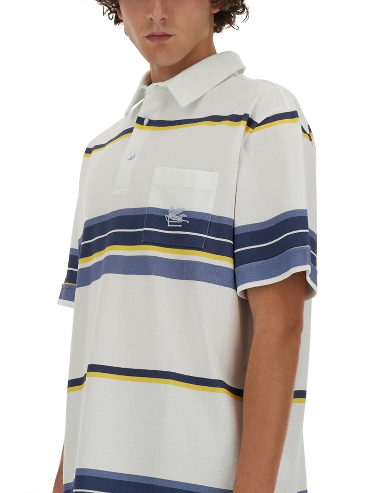 Etro Polo - White | Wanan Luxury