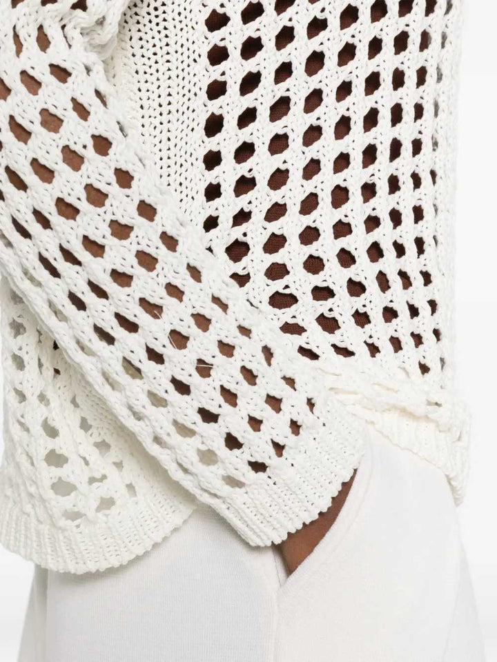 Max Mara SWEATER - White | bba497fe79322af026226ff5bc815f43a202f2be