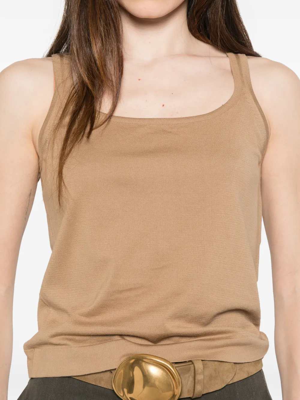 Max Mara TOP - Brown | 1eb64a4768e413635aa505fdc1693993dfe5510e