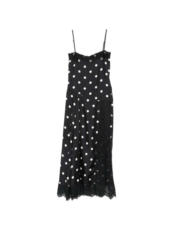 Long Polka Dot Dress
