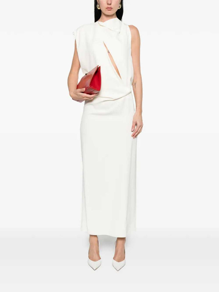 Sportmax DRESS - White | 4d9db32c441eee4f5e282990e773dbcac77cb41c