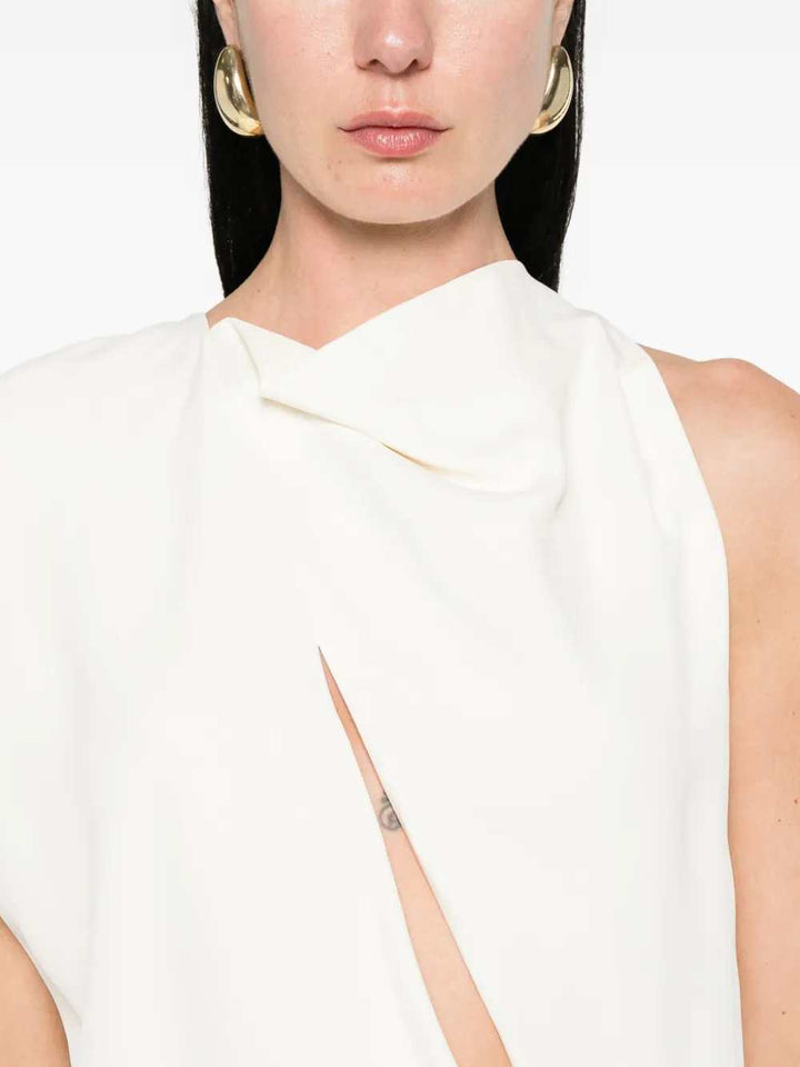 Sportmax DRESS - White | 487883f4fe6746593a1090ec288ab0c696f2586d