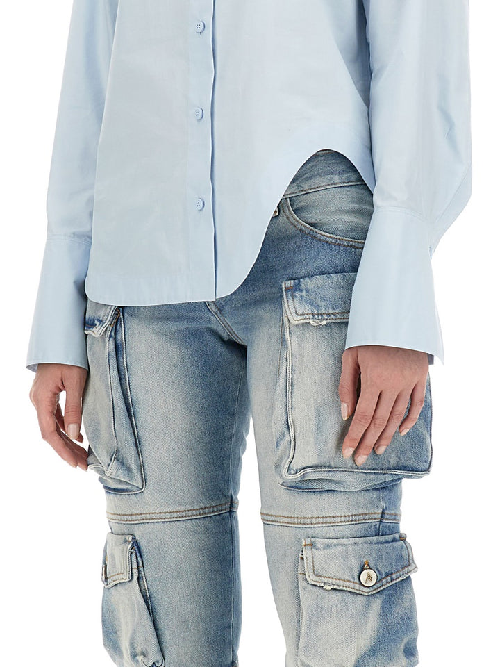 The Attico Shirts - Light Blue | Wanan Luxury
