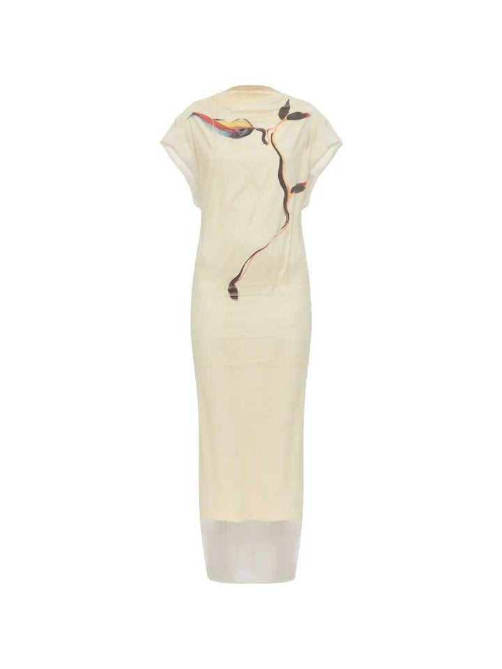 Sportmax DRESS - Yellow & Orange | 69ad94fdd166ac70de0d7f4d926bf980996a5aa5