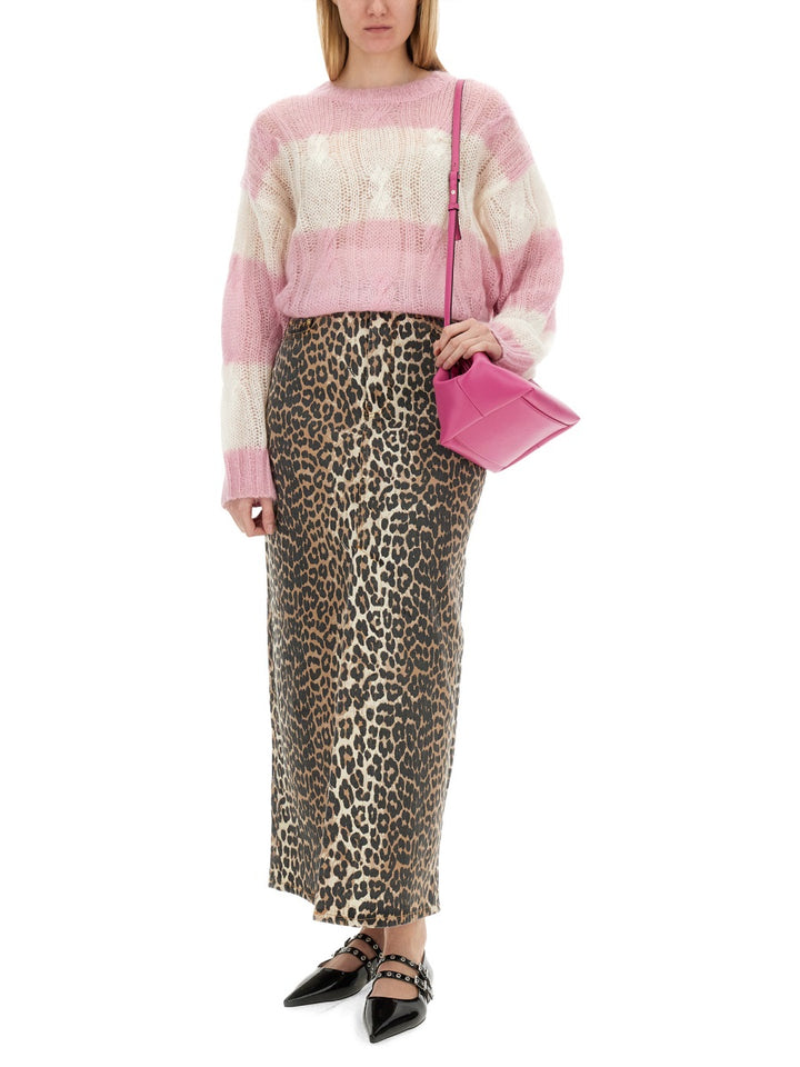 Ganni Skirts - Animal Print | Wanan Luxury