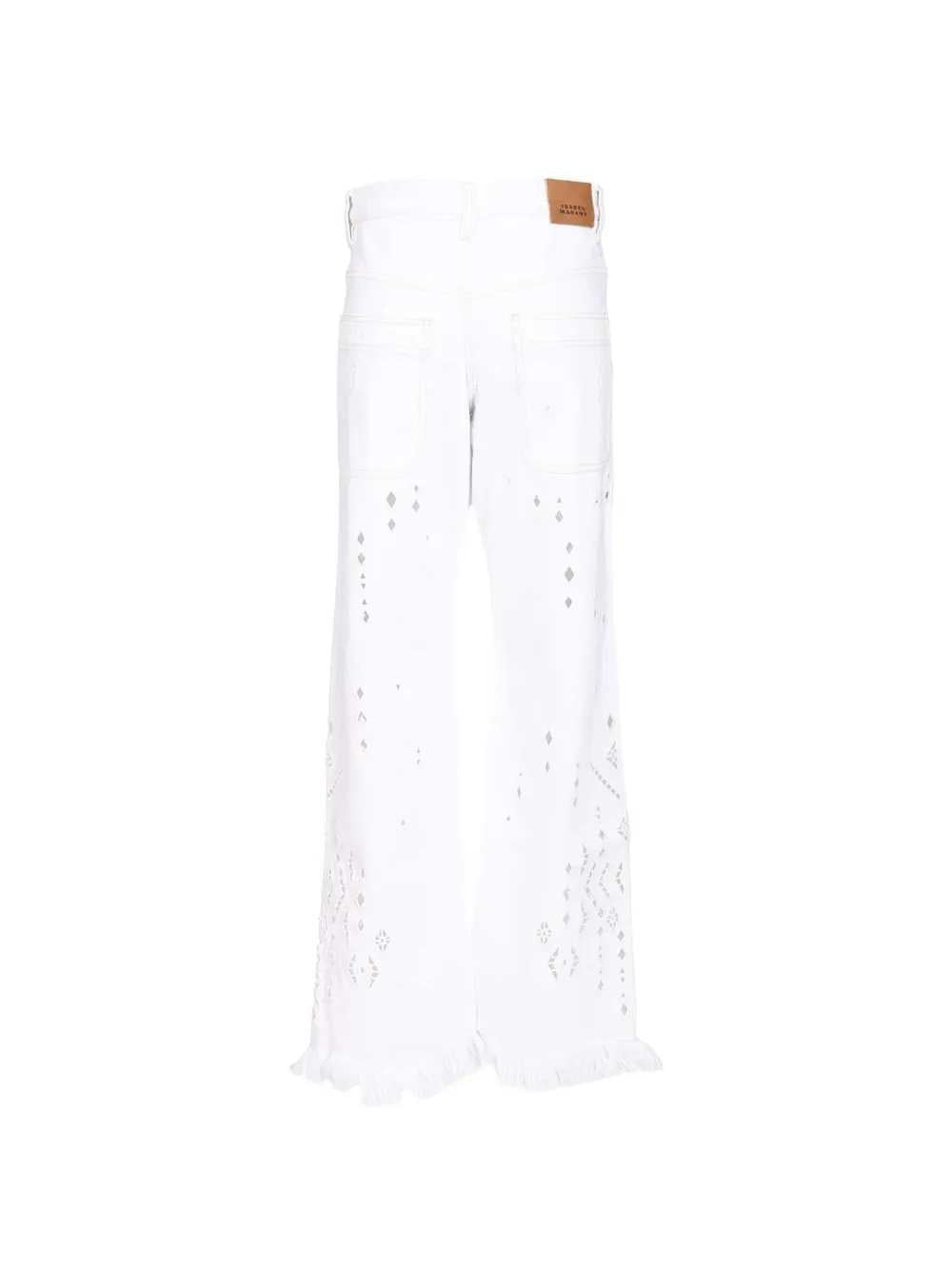 Marant PANTS - White | d9c2e12cc574732151745283d5c29196041a86db