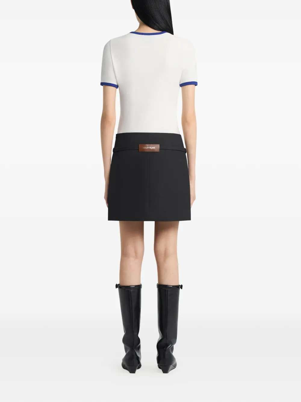 Courreges T-shirts - White | cbd4de9d7900955b08f4e74fbb41bc93b07ec6a1