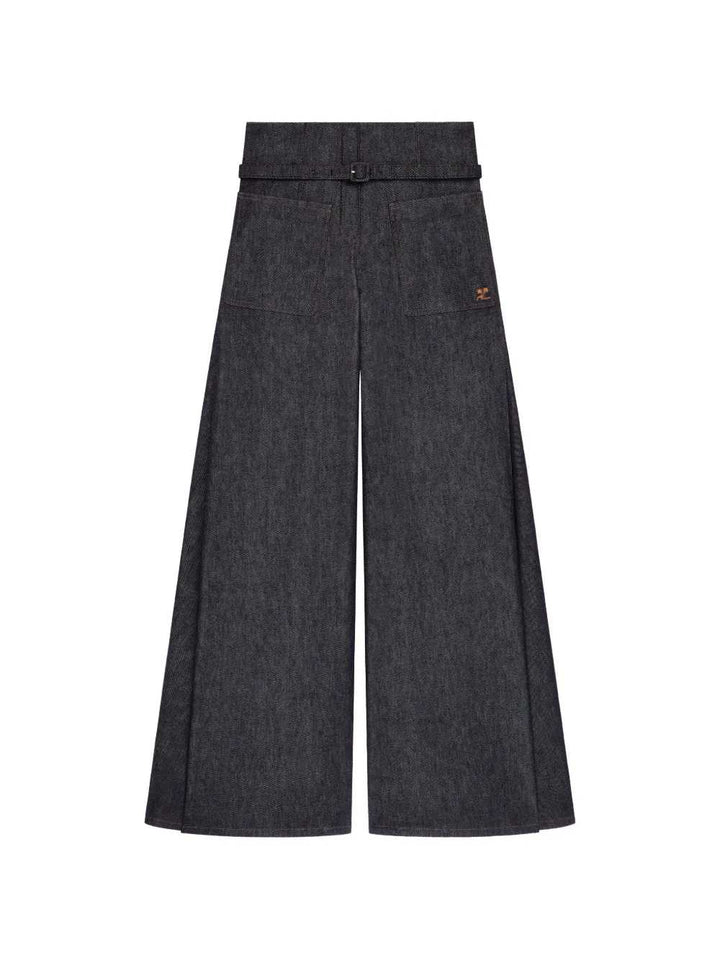Courreges Wide leg - Blue | 7e0c1c25ba7213f6f6428e21e28d869ba6f7e7ab