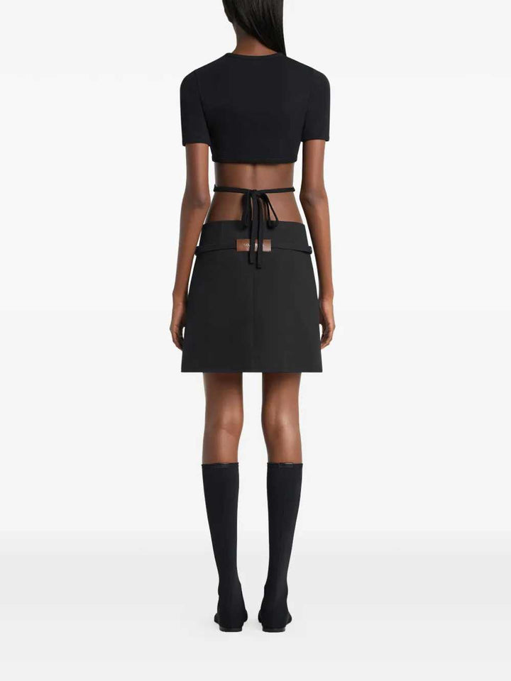 Courreges TSHIRT - Black | 3dd0a762eddf73cd2b6220e883860d3f606f5587