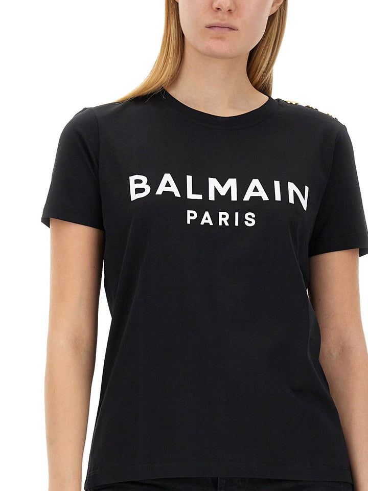 Balmain T shirts - Black | Wanan Luxury
