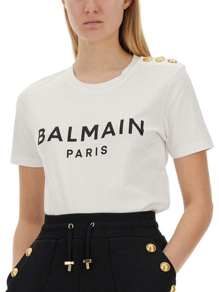 Balmain T shirts - White | Wanan Luxury