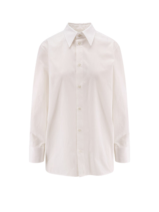 Certified Cotton Shirt With Cassandre Embroidery