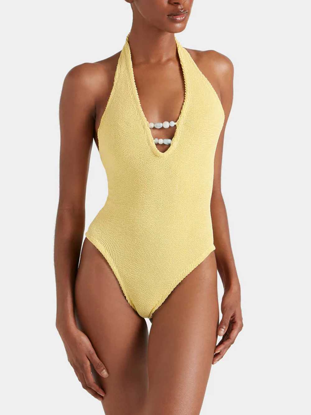 Hunza G SWIMWEAR - Yellow & Orange | 6105ae903bd73433bbf69b361cdc3b755b360ddc