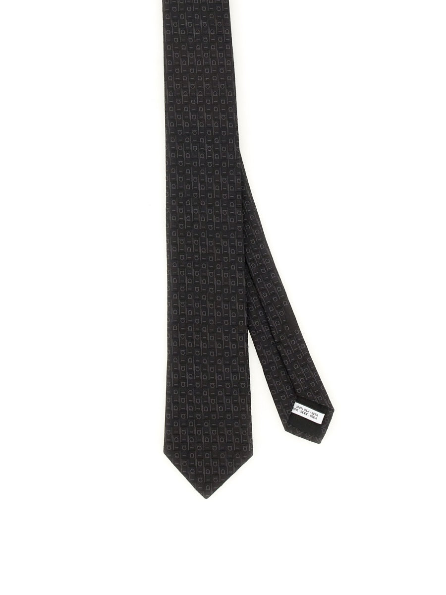 Ferragamo Ties & Papillon - Charcoal | e23807676694cd05820603aac33128388c1f4ec0