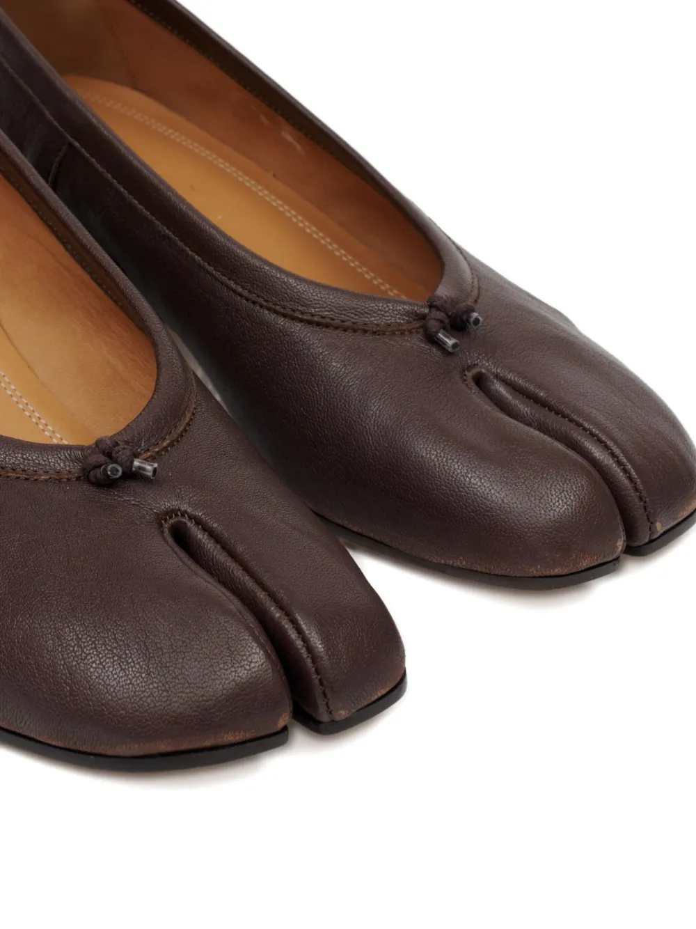 Maison Margiela Ballerinas - Brown | 45cec35f96c216060ec49def9ec96bcadda48429