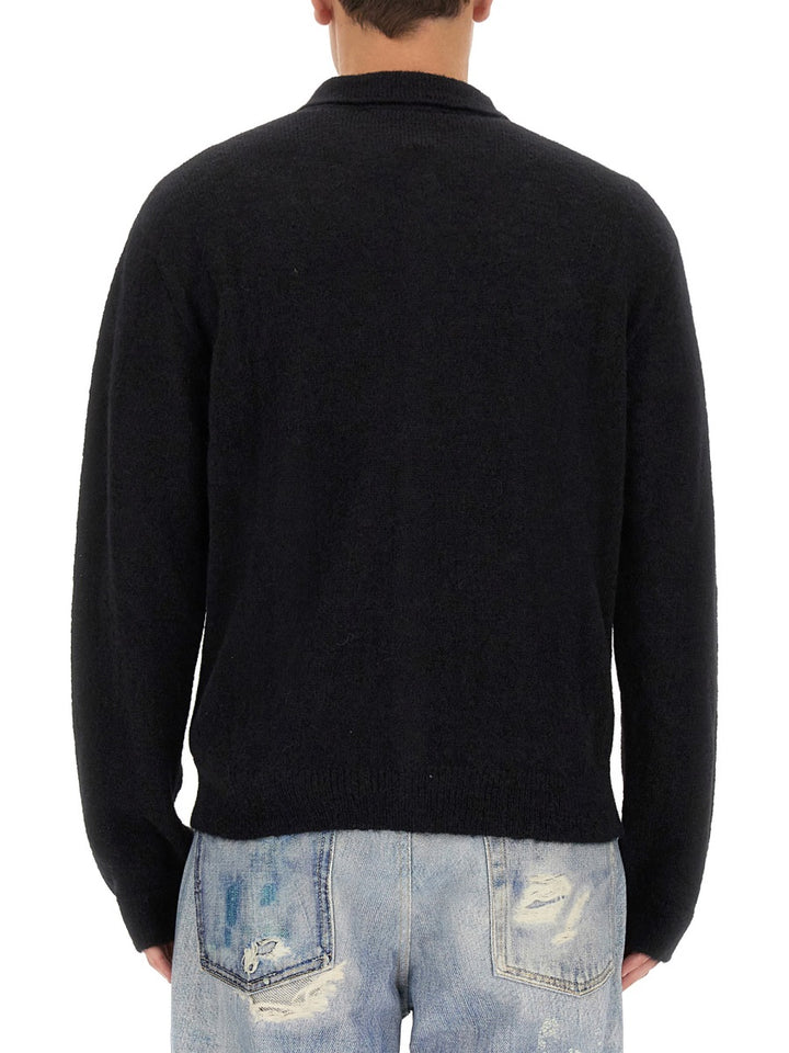 Our Legacy Polo - Black | Wanan Luxury