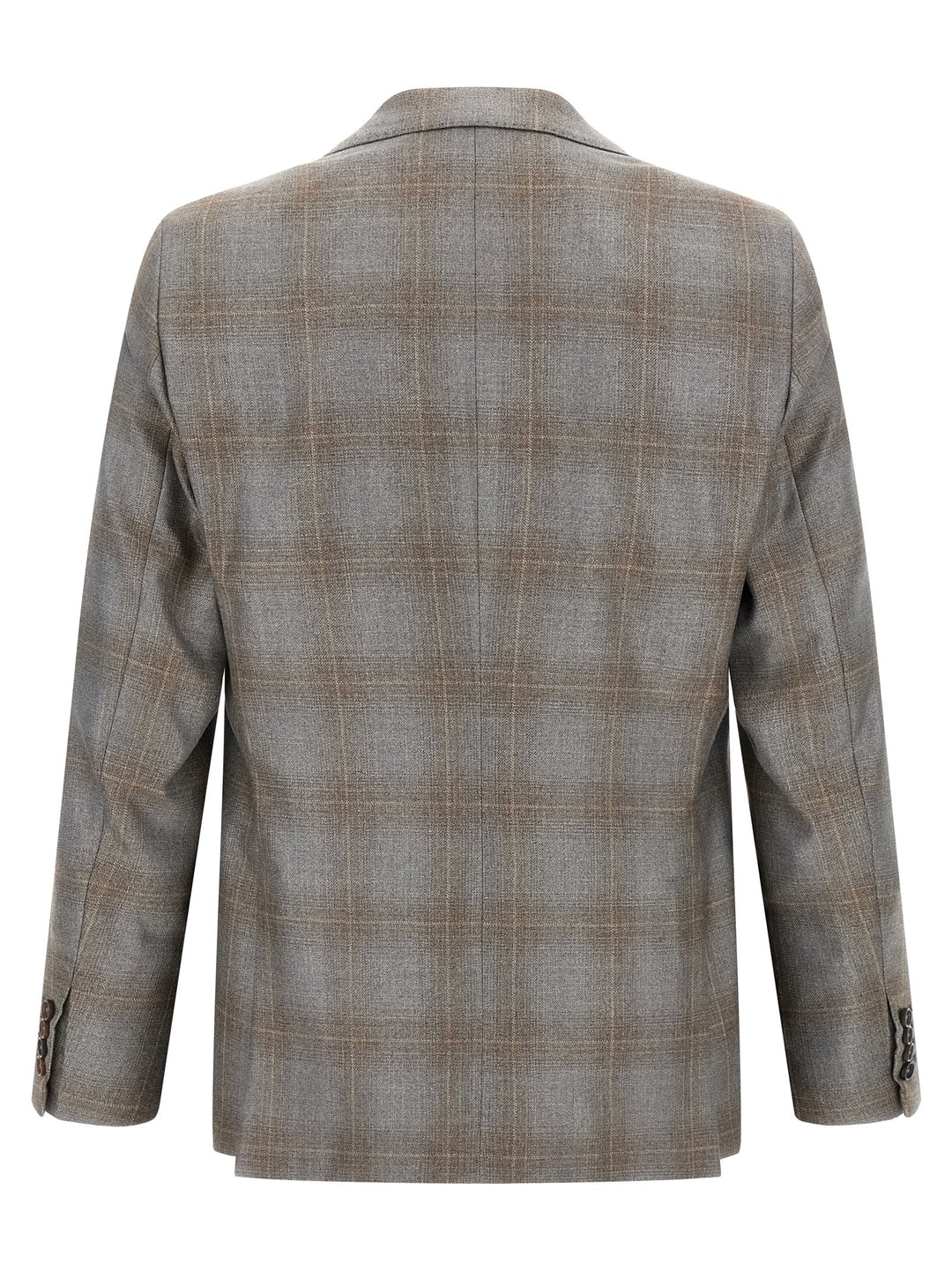 Pal Zileri Double-Breasted Blazer - Gray | a1f3275d5861d1f8101c96fe207021e3b5c1d21b