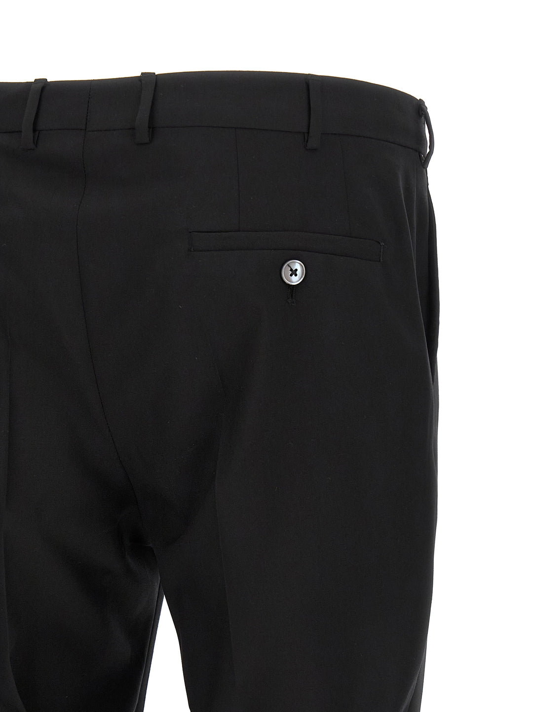 Pal Zileri Linea Cerimonia Pants - Black | 26eff7fa0e6125b16de3bb7e2c9b1257e4666e5c