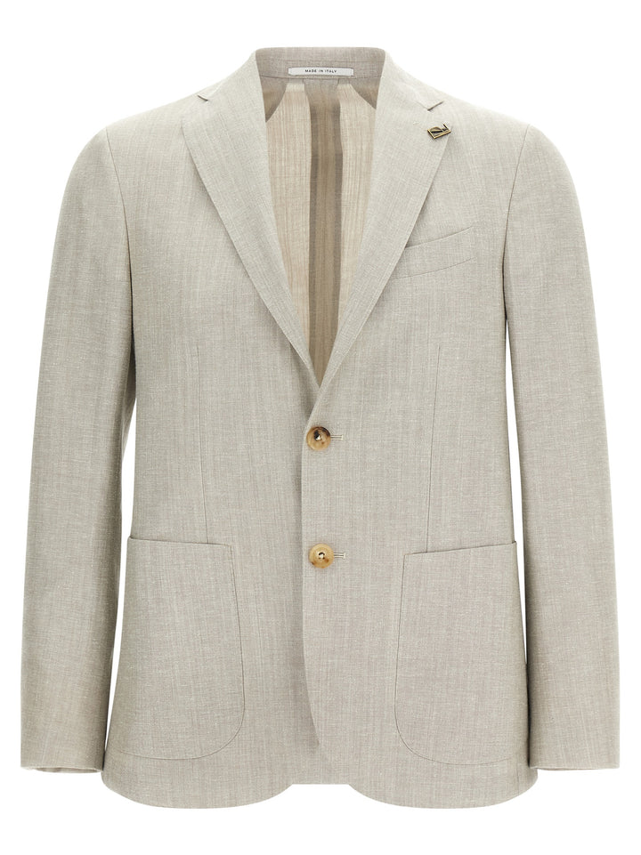 Pal Zileri Brera Blazer - Gray | 1e10bcc9366b5063bc4913d08ab271ad4bfe2823