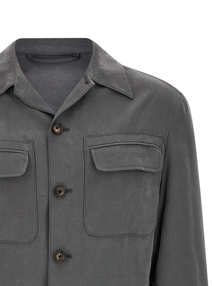 Pal Zileri Effortless Puffer Jackets - Gray | 2879ab5730957a5c32b911a31bca6d8cec688671